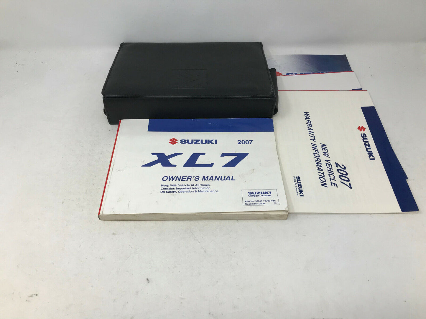 2007 Suzuki Vitara Owners Manual Handbook Set with Case OEM G04B06010