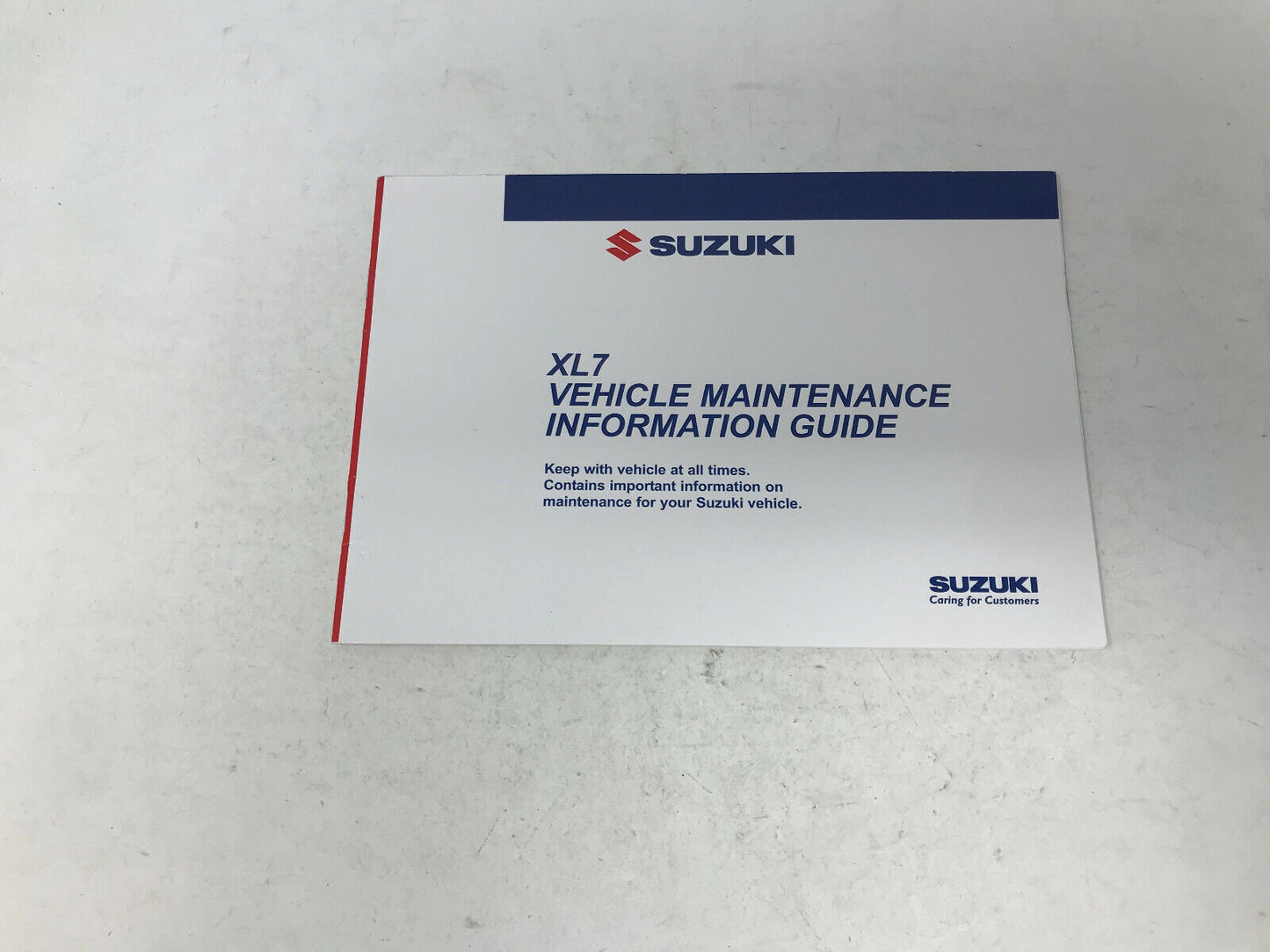 2007 Suzuki Vitara Owners Manual Handbook Set with Case OEM G04B06010