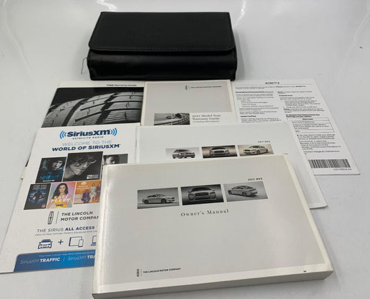 2013 Lincoln MKZ Owners Manual Set with Case OEM F04B55053