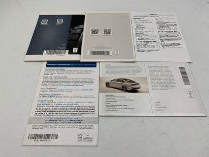 2013 Lincoln MKZ Owners Manual Set with Case OEM F04B55053