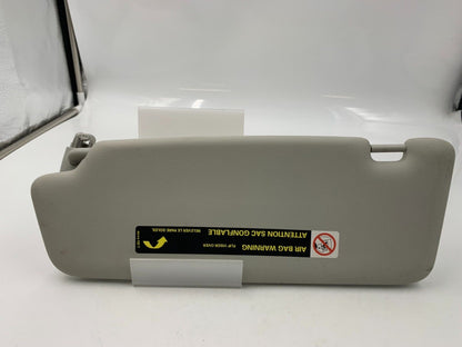 2009-2012 Audi A4 Passenger Sun Visor Sunvisor Gray Illuminated OEM F01B03056