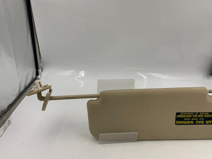 2010-2011 Lexus ES350 Passenger Sun Visor Sunvisor Tan OEM A04B53044