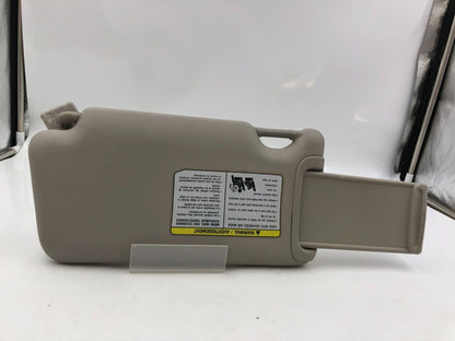 2013-2015 Nissan Versa Passenger Sun Visor Sunvisor Gray OEM A03B09044