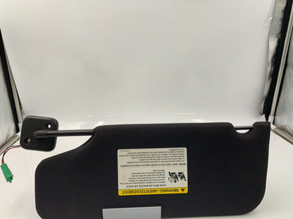 2009 Lincoln MKS Passenger Side Sunvisor Black Illuminated OEM F01B26056