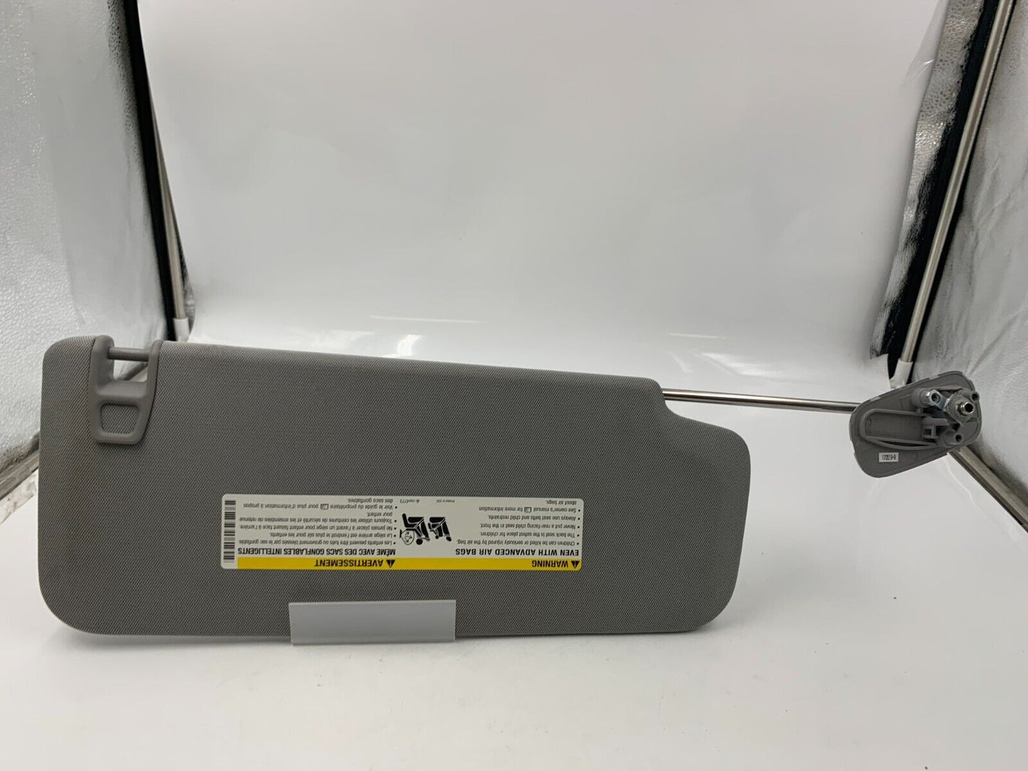 2014-2019 GMC Sierra 1500 Driver Sun Visor Sunvisor Gray OEM F01B03058