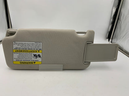 2010-2014 Subaru Legacy Passenger Sun Visor Sunvisor Gray Illuminated G02B16052