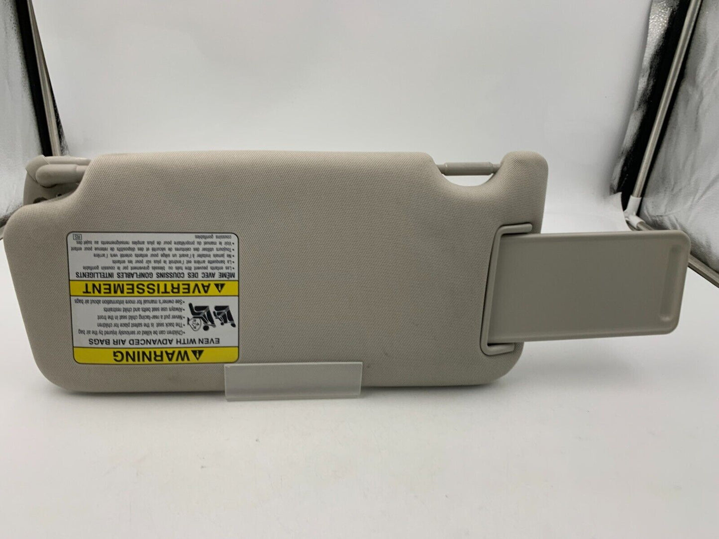 2010-2014 Subaru Legacy Passenger Sun Visor Sunvisor Gray Illuminated G02B16052