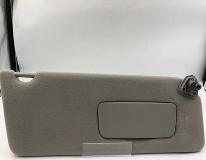 2002-2006 Toyota Camry Passenger Sun Visor Sunvisor Gray OEM H01B22069