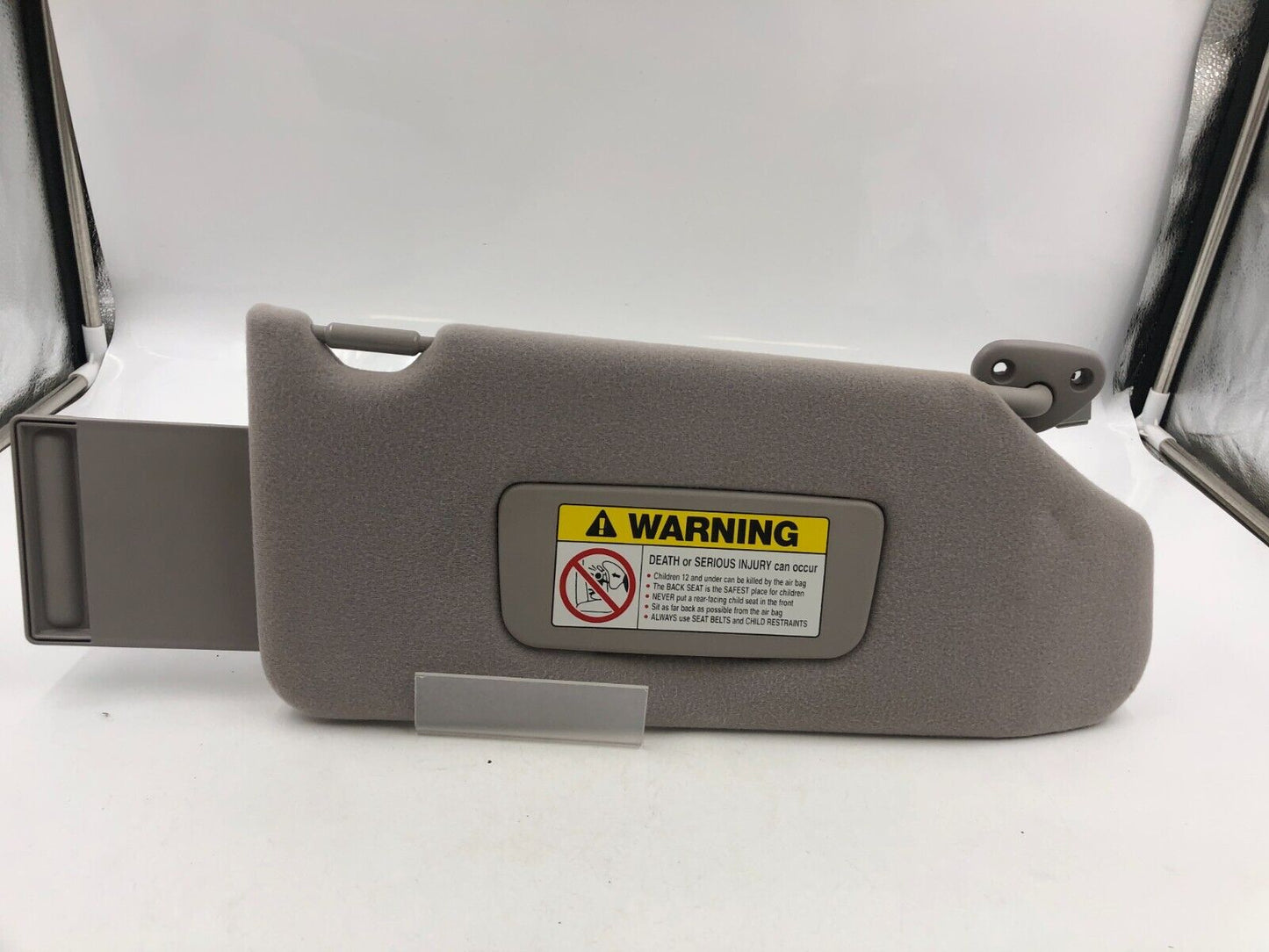 1998-2002 Honda Accord Passenger Sun Visor Sunvisor Illuminated Gray F04B46061