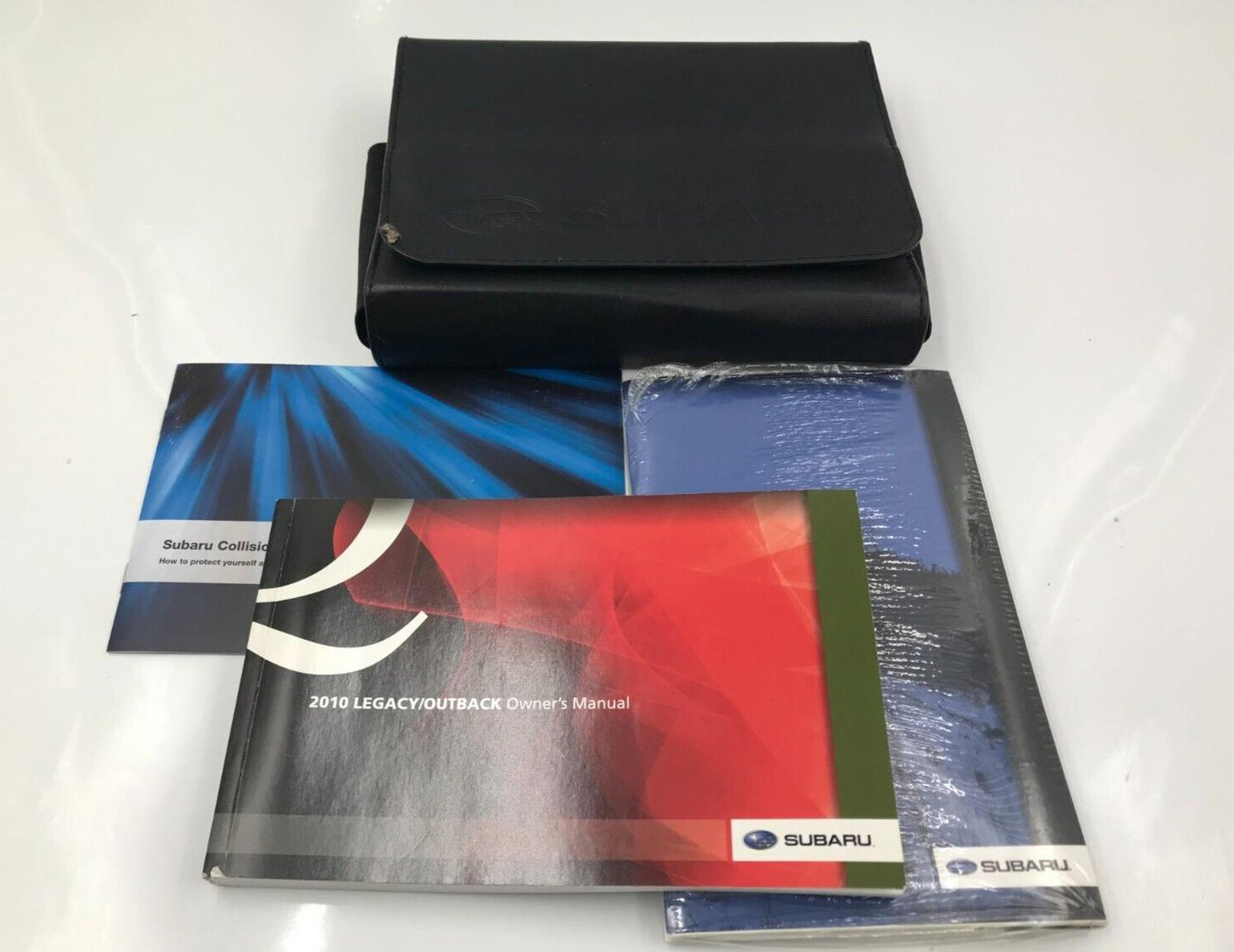 2010 Subaru Legacy Owners Manual Handbook Set With Case OEM F02B36063