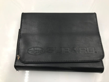 2010 Subaru Legacy Owners Manual Handbook Set With Case OEM F02B36063