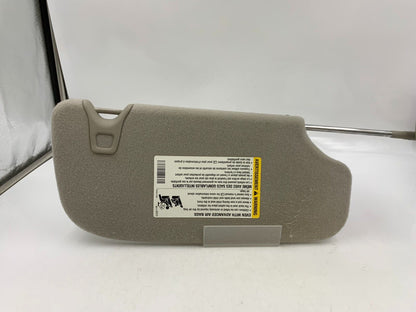 2011-2015 Hyundai Sonata Driver Sun Visor Sunvisor Gray OEM H02B42063