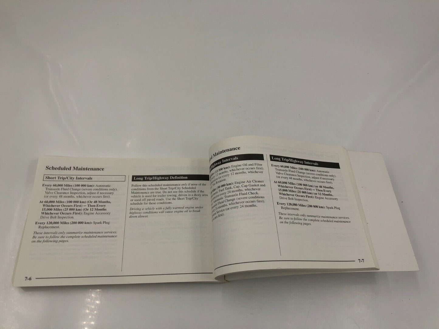 2003 Pontiac Vibe Owners Manual Handbook OEM C03B41020