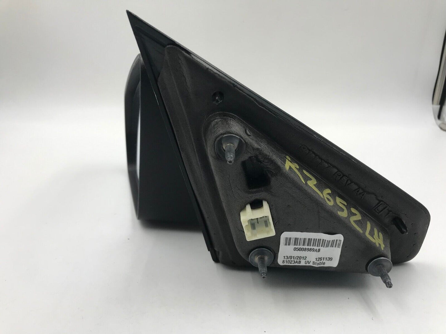 2008-2014 Dodge Avenger Driver Side View Power Door Mirror Black OEM H01B18005