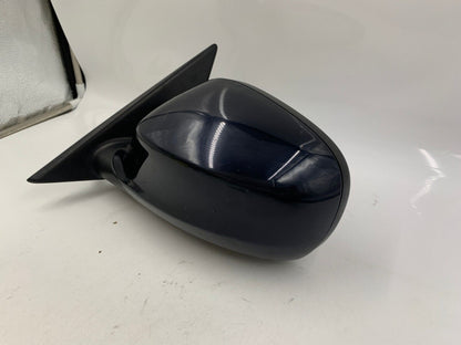 2009-2012 BMW 335i Driver Side View Power Door Mirror Blue OEM F02B35053