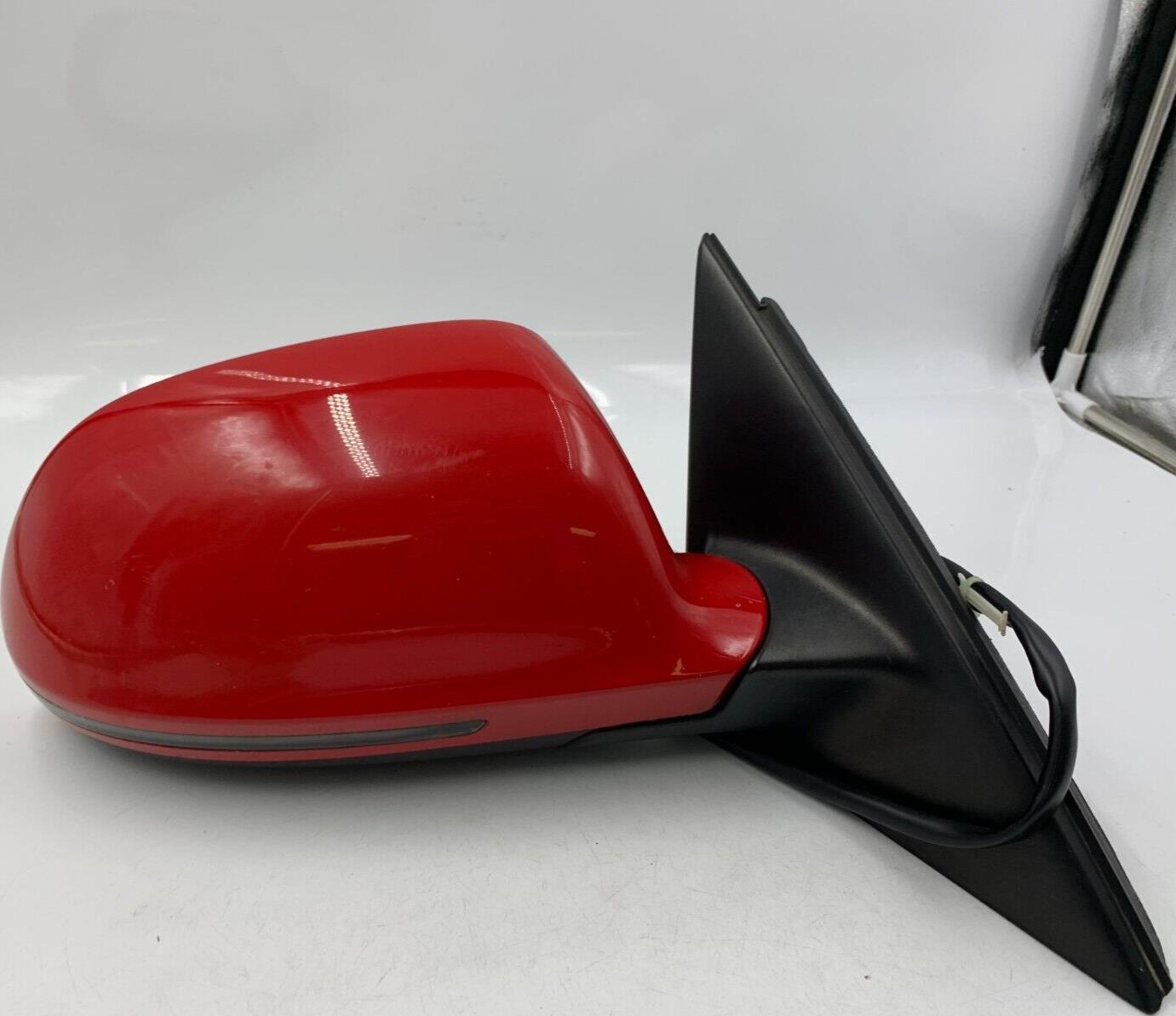 2009 Audi A4 Passenger Side View Power Door Mirror Red OEM D04B51041