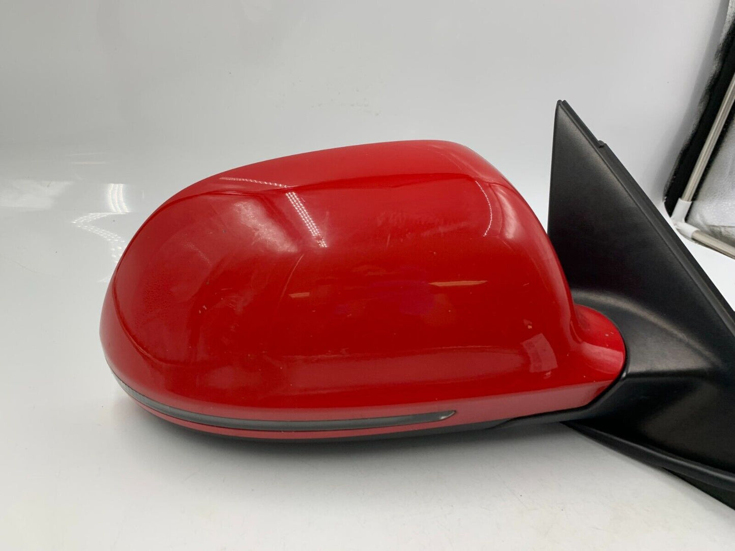 2009 Audi A4 Passenger Side View Power Door Mirror Red OEM D04B51041