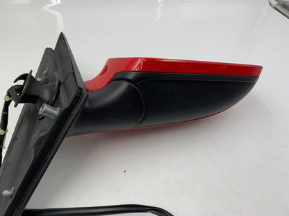 2009 Audi A4 Passenger Side View Power Door Mirror Red OEM D04B51041