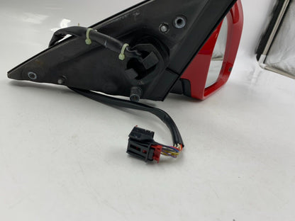 2009 Audi A4 Passenger Side View Power Door Mirror Red OEM D04B51041