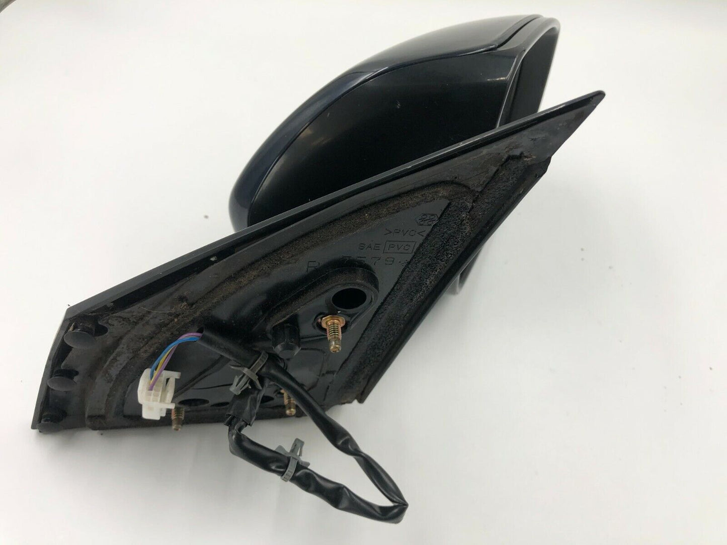 2005-2007 Nissan Murano Passenger Side View Power Door Mirror Blue OEM B08001