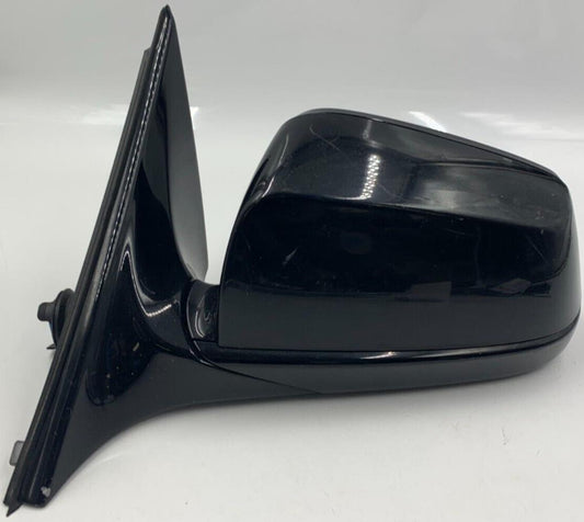 2010-2012 BMW 5 Series Driver Side Power Door Mirror Black OEM BSA E02B46020