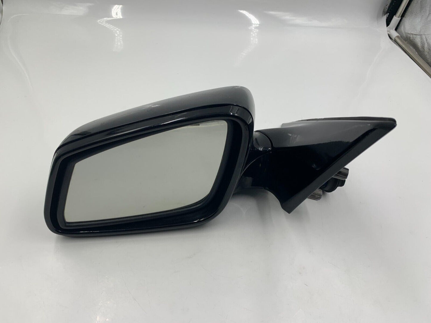 2010-2012 BMW 5 Series Driver Side Power Door Mirror Black OEM BSA E02B46020