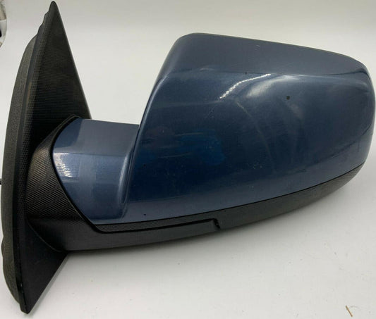 2010-2011 GMC Terrain Driver Side View Power Door Mirror Blue OEM A03B53043