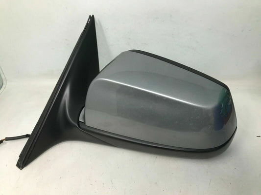 2012-2013 BMW 525i Driver Side View Power Door Mirror Gray OEM K02B08002