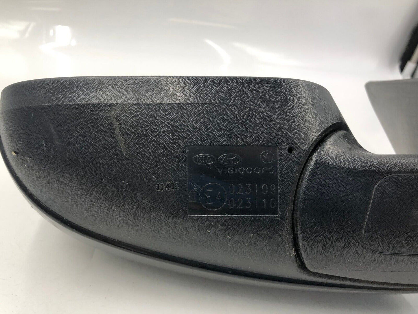 2010-2013 Kia Forte Driver Side View Manual Door Mirror Black OEM D01B48048