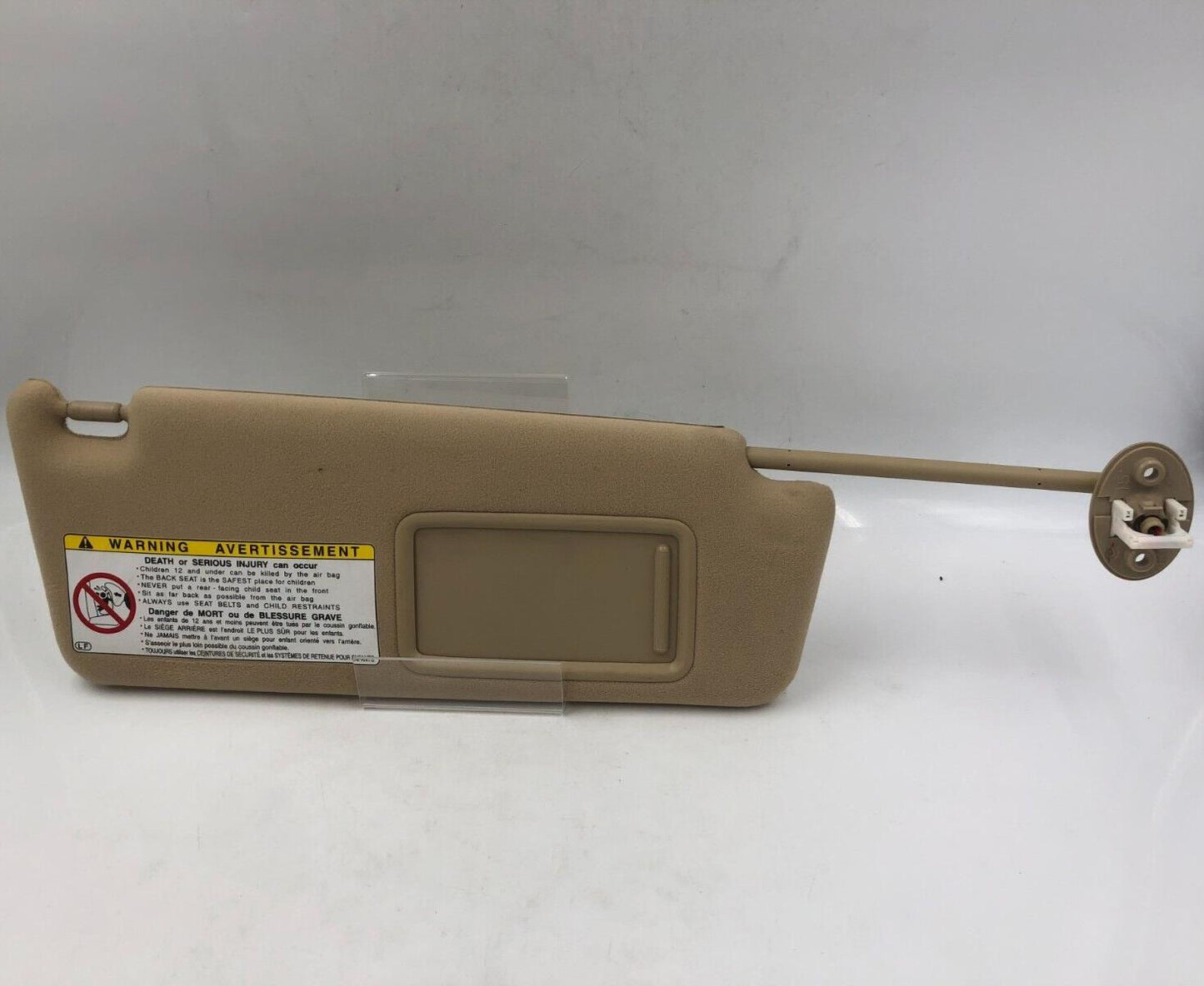 2001-2006 Lexus GS300 Passenger Sun Visor Sunvisor Beige Illuminated E01B51032