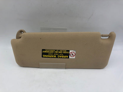 2001-2006 Lexus GS300 Passenger Sun Visor Sunvisor Beige Illuminated E01B51032