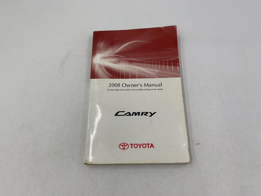 2008 Toyota Camry Owners Manual Handbook OEM J03B26001