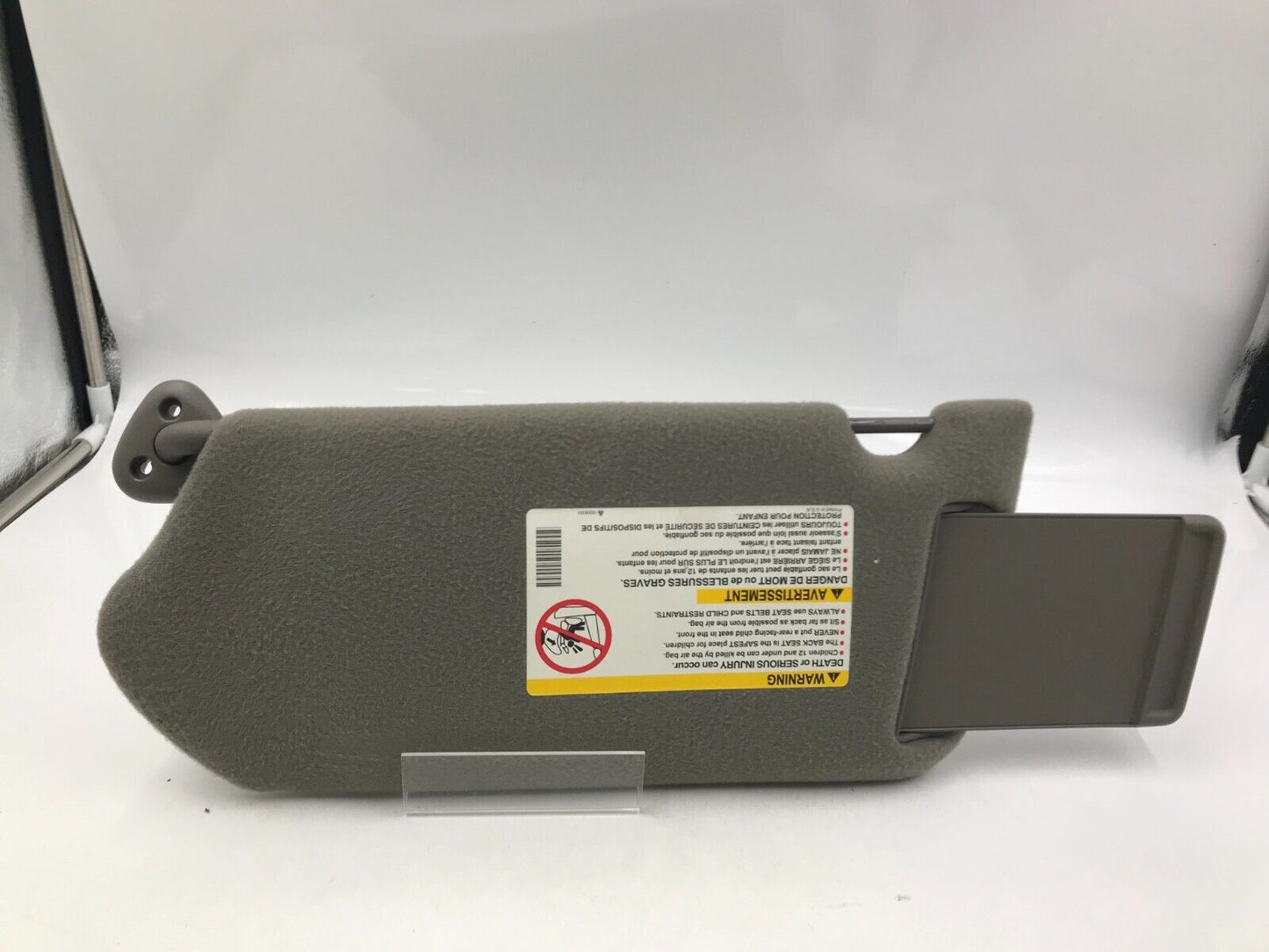 2000-2005 Chevrolet Impala Passenger Sun Visor Sunvisor Gray J03B28004