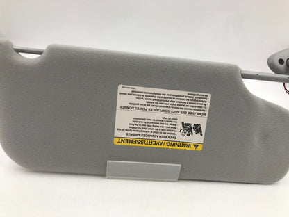 2005-2007 Ford Freestyle Driver Sunvisor Gray Illuminated OEM H01B45063