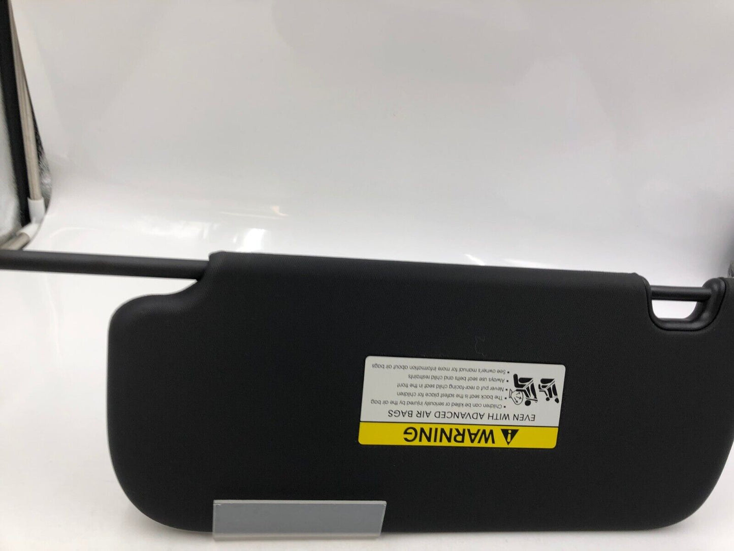 2014-2019 Kia Soul Passenger Sun Visor Sunvisor Black OEM F01B27045