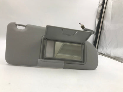 2012-2012 Mitsubishi Outlander Passenger Sun Visor Sunvisor Gray OEM G01B43061