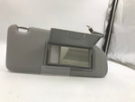 2012-2012 Mitsubishi Outlander Passenger Sun Visor Sunvisor Gray OEM G01B43061