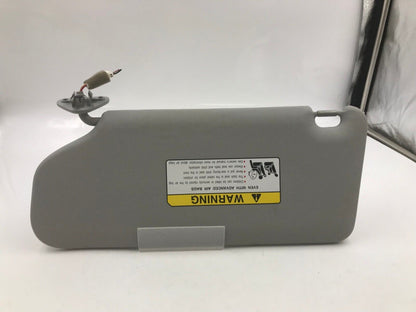 2012-2012 Mitsubishi Outlander Passenger Sun Visor Sunvisor Gray OEM G01B43061