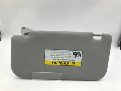 2010 Mitsubishi Lancer Passenger Sun Visor Sunvisor Gray OEM J03B28003