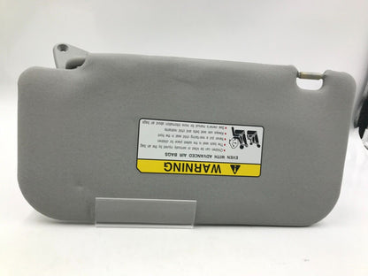 2010 Mitsubishi Lancer Passenger Sun Visor Sunvisor Gray OEM J03B28003