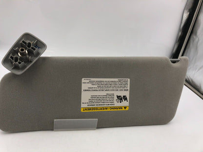 2004-2008 Ford F150 Passenger Sun Visor Sunvisor Gray OEM A01B05029