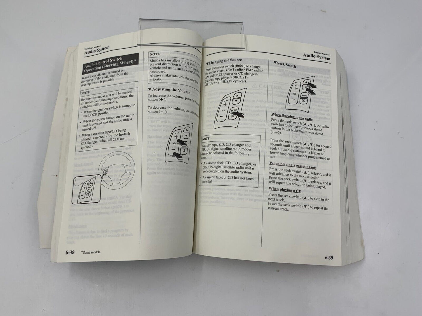 2006 Mazda 3 Owners Manual Handbook English + Spanish OEM E04B31023