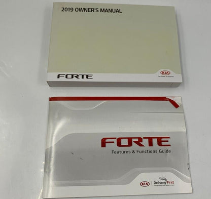 2019 Kia Forte Owners Manual Handbook OEM H04B10025