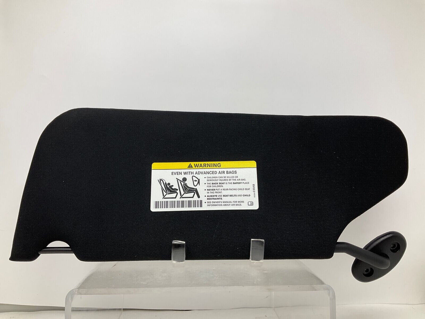 2011-2014 Chrysler 200 Passenger Sun Visor Sunvisor Black OEM H03B11027