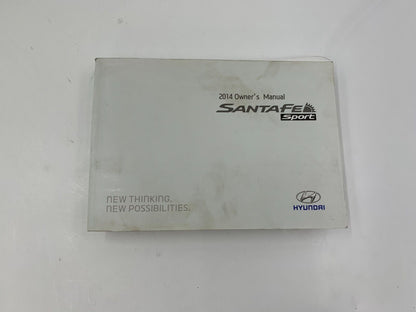 2014 Hyundai Santa FE Sport Owners Manual OEM E01B32030