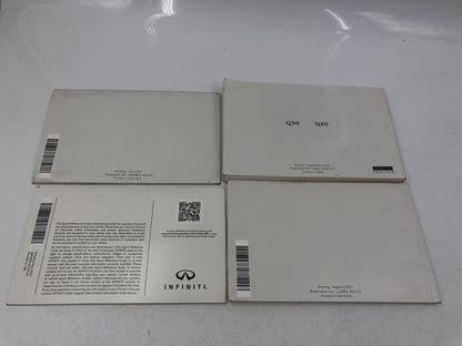 2018 Infiniti Q50 Owners Manual Handbook Set with Case OEM B01B30031