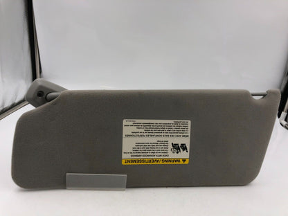 2004-2008 Ford F150 Passenger Sun Visor Sunvisor Gray OEM A01B54025