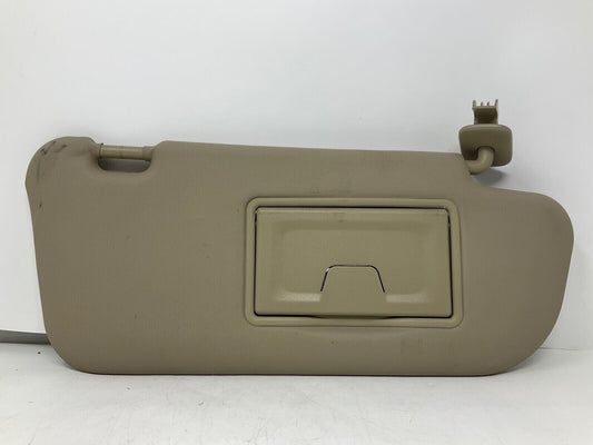 2007-2009 Mazda 3 Passenger Sun Visor Sunvisor Beige OEM H01B31026