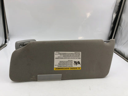 2004-2008 Ford F150 Passenger Sun Visor Sunvisor Gray OEM D03B48035