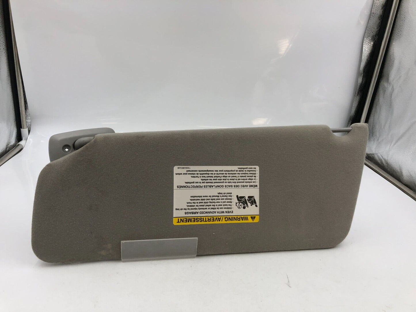 2004-2008 Ford F150 Passenger Sun Visor Sunvisor Gray OEM D03B48035